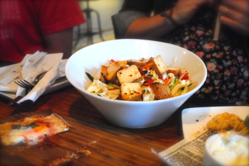 Thai Noodle Salad with Tofu