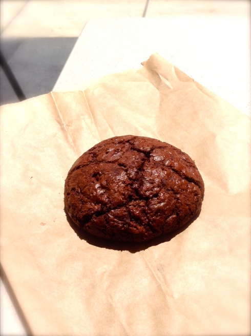 Chocolate brownie cookie